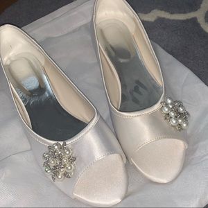 COPY - Formal Peep-toe Flats NWOT